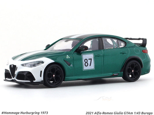 2021 Alfa-Romeo Giulia GTAm 1:43 scale model car collectible