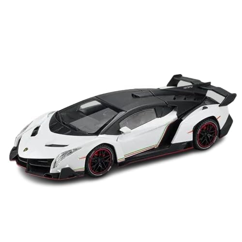 1:24 Lamborghini VANENO Metal Pull Back Diecast Car Multicolor