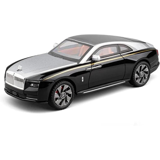 1:24 Scale Rolls Royce Spectre Diecast Model Car Toy, Zinc Alloy Pull Back car