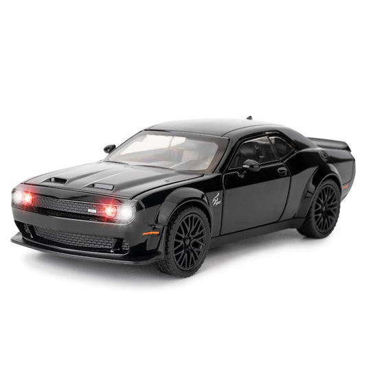 1:24 Dodge Challenger Metal Die-Cast Scale Model car for collectible