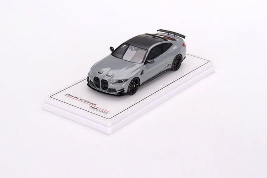 Damaged/Broken acrylic case - BMW M4 by AC Schnitzer Brooklyn Grey Metallic 1:43 scale model car - TSM model