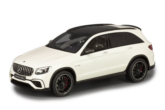 GT Spirit Mercedes Benz AMG GLC 63 SUV Limited Edition Diamond White Bright 1/18