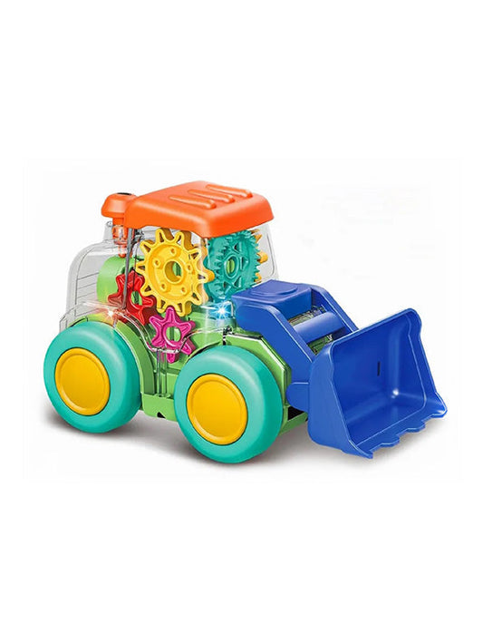 Gear Car Bulldozer Toy - Blue (MS- M- 27)