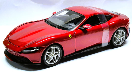Ferrari Roma Dark Red 1/24 Diecast Model Car by