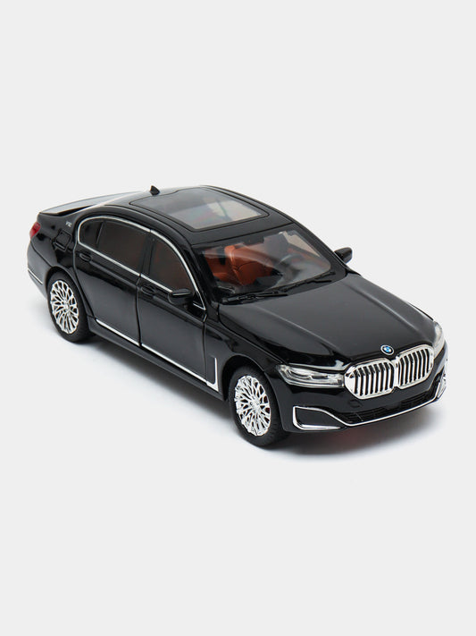BMW 7 Series 760Li, inertia scale 1:24, with light and sound, 21.5 cm Collectible model