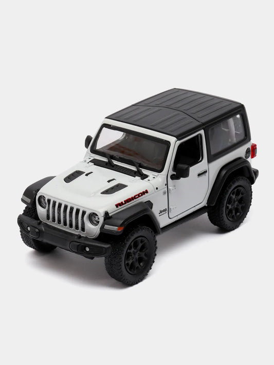 2018 Jeep Wrangler Rubicon 4x4 with Top 1:34 Scale Model