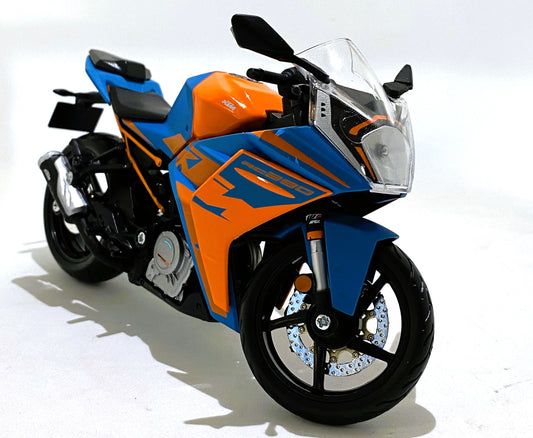 2022 KTM RC 390 Bike Diecast model 1/12 Blue