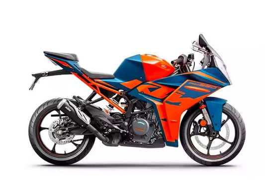 2022 KTM RC 390 Blue 1/18