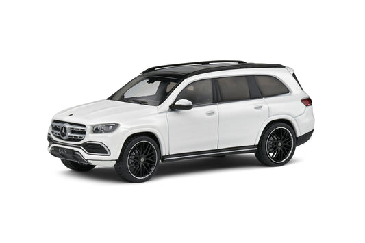 Mercedes Benz GLS - AMG Wheels - Diamond White 1:43 scale model car