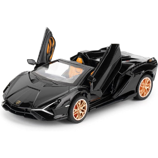 1:32 Open Lamborghini Sian Sport Diecast Metal Pullback car