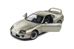 Toyota Supra MK4 (A80) Targa Roof Grey 1998 1:18 scale model car -