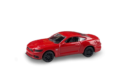 Ford Mustang GT Red 2015 Eternal classic series 1:64 scale model car -