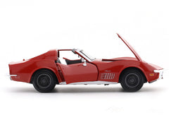 1970 Chevrolet Corvette red 1:24 licensed diecast Scale Model car collectible