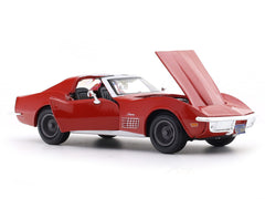 1970 Chevrolet Corvette red 1:24 licensed diecast Scale Model car collectible