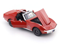 1970 Chevrolet Corvette red 1:24 licensed diecast Scale Model car collectible