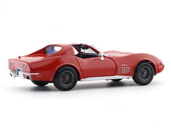 1970 Chevrolet Corvette red 1:24 licensed diecast Scale Model car collectible