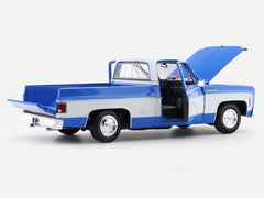 1974 Chevrolet Cheyenne Super C-10 blue 1:18 licensed diecast scale model collectible