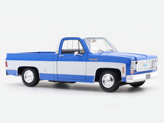 1974 Chevrolet Cheyenne Super C-10 blue 1:18 licensed diecast scale model collectible