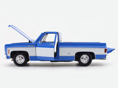 1974 Chevrolet Cheyenne Super C-10 blue 1:18 licensed diecast scale model collectible