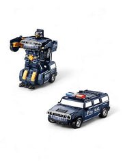 Police Robot Car Toy For Kids