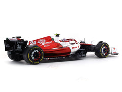 Broken Packaging : 2022 Alfa-Romeo C42 #24 Zhou Guanyu 1:18 Solido diecast scale model car collectible