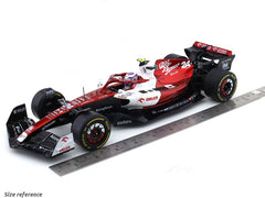 Broken Packaging : 2022 Alfa-Romeo C42 #24 Zhou Guanyu 1:18 Solido diecast scale model car collectible