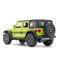 1:32 Jeep Rubicon 3 door Metal Die-cast Car | assorted colours