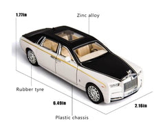 1:32  Rolls Royce Phantom Toy Car Metal Pull Back Diecast Car collectible