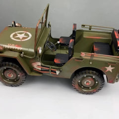 New Diecast Mini Willis Jeep Model Scale Model Car (1:18 Scale)