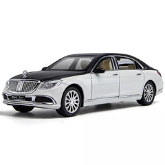 1:24 Big Mercedes Maybach S600 Toy Car Metal Pull Back Diecast Car