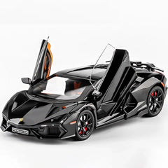 1:24 Lamborghini Revuelto Diecast Metal Pull Back Car Multicolor