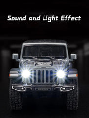 1:32 Wrangler Jeep Toy Car Metal Pull Back Diecast Car Multicolor