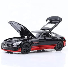 1:32 Mercedes AMG GTR Benz Diecast Metal Pullback Toy car collectible