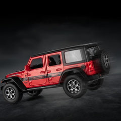 1:32 Jeep Rubicon 3 door Metal Die-cast Car | assorted colours