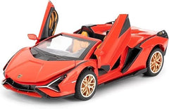 1:32 Open Lamborghini Sian Sport Diecast Metal Pullback car