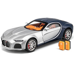 1:24 Bugatti Atlantic diecast scale model Back car  for collectors