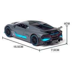 1:32 Bugatti DIVO Pull Back Metal Diecast Toys Car collectible