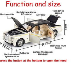 1:32  Rolls Royce Phantom Toy Car Metal Pull Back Diecast Car collectible