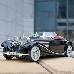1:24 1936 Mercedes Benz 500K Roadster diecast scale model car collectible