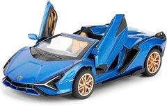1:32 Open Lamborghini Sian Sport Diecast Metal Pullback car