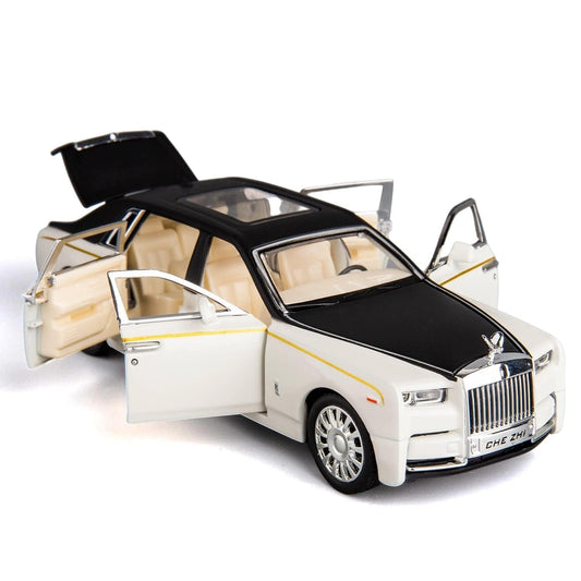 1:32  Rolls Royce Phantom Toy Car Metal Pull Back Diecast Car collectible