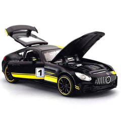1:32 Mercedes AMG GTR Benz Diecast Metal Pullback Toy car collectible