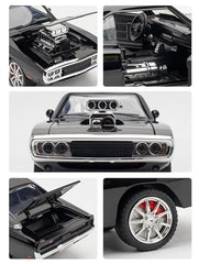 1:32 Scale Dodge Charger Toy Car for Kids, collectible Fast and Furious Die Cast Metal Car