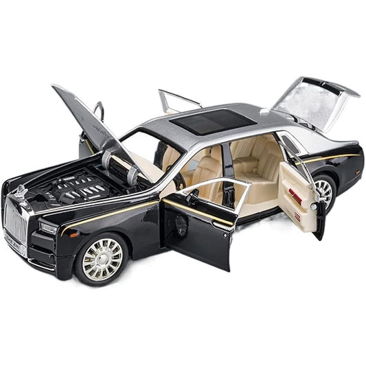 1:24 Rolls Royce Phantom Diecast Scale Model Car multicolors
