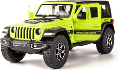 1:32 Jeep Rubicon 3 door Metal Die-cast Car | assorted colours