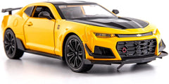 1:32 Chevrolet Camaro Metal Pull Back Diecast Toy Car collectible