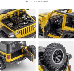 1:32 Jeep Wrangler Rubicon diecast scale model car | Assorted Colors