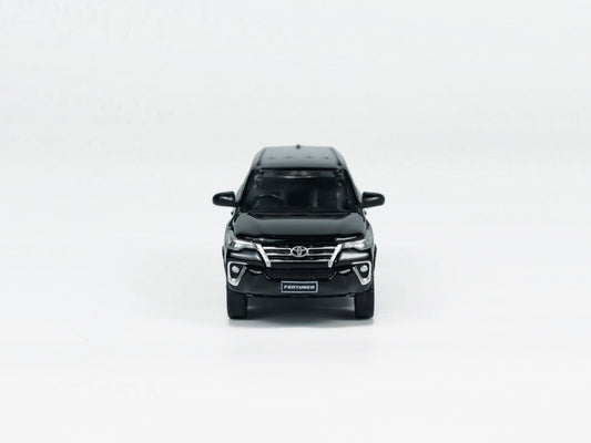 Toyota Fortuner 2018 - Black (RHD) 1:64 scale model car - BM creations