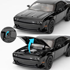 1:24 Dodge Challenger Metal Die-Cast Scale Model car for collectible