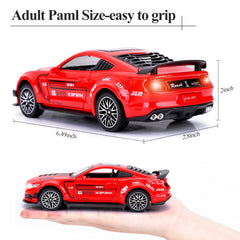 1:32 Mustang GT500 Diecast Metal Pullback Toy car collectible